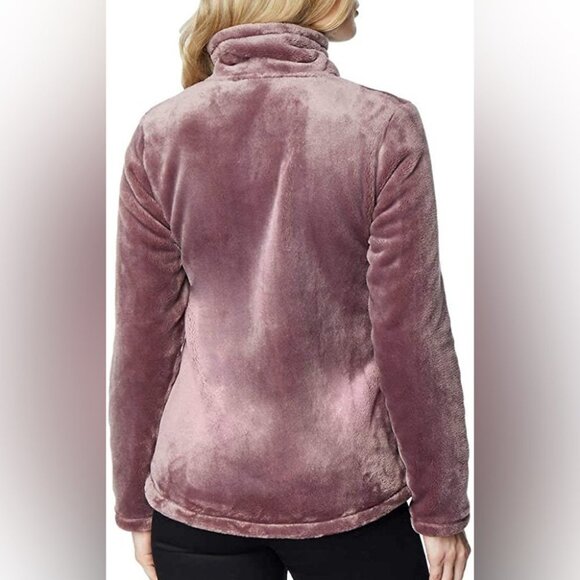 32 Degree heat Mauve purple full  zip teddy jacket in Lavender Medium - Picture 2 of 16